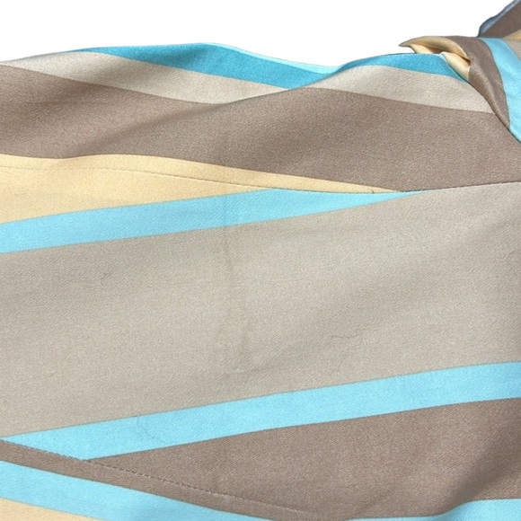 NWT Lascana One Button Front Blazer Striped Casual Pockets Womens Sz 10 - Picture 11 of 11